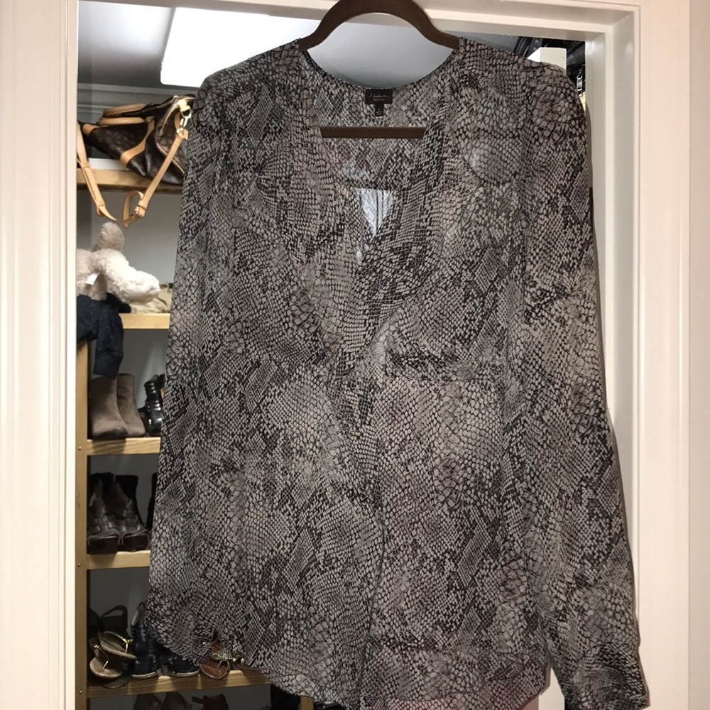 Aritzia Babaton silk top Size small never worn